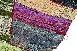 Marokkaanse Berber tapijt Boucherouite 140 x 250 cm