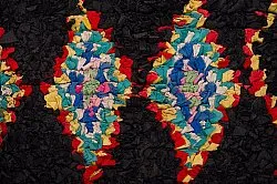 Marokkaanse Berber tapijt Boucherouite 130 x 270 cm