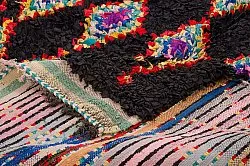 Marokkaanse Berber tapijt Boucherouite 130 x 270 cm