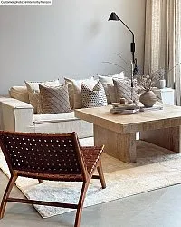 Hoogpolig vloerkleed - Aranga Super Soft Fur (beige)