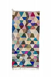 Marokkaanse Berber tapijt Boucherouite 150 x 305 cm