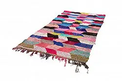 Marokkaanse Berber tapijt Boucherouite 150 x 305 cm