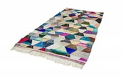 Marokkaanse Berber tapijt Boucherouite 150 x 305 cm