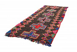 Marokkaanse Berber tapijt Boucherouite 315 x 125 cm
