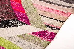 Marokkaanse Berber tapijt Boucherouite 135 x 245 cm