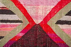 Marokkaanse Berber tapijt Boucherouite 135 x 245 cm