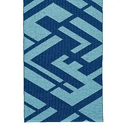 Plastic-kleden - Horredsmattan Uma (blauw)