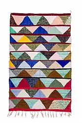 Marokkaanse Berber tapijt Boucherouite 145 x 220 cm