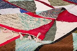 Marokkaanse Berber tapijt Boucherouite 145 x 220 cm