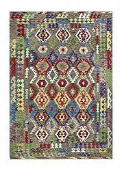 Oosters Tapijt - Vegi Kelim Hand Woven - 199 x 290 cm
