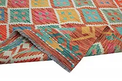 Oosters Tapijt - Vegi Kelim Hand Woven - 202 x 294 cm