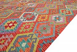 Oosters Tapijt - Vegi Kelim Hand Woven - 203 x 296 cm