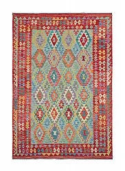 Oosters Tapijt - Vegi Kelim Hand Woven - 199 x 295 cm