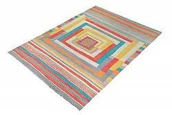 Oosters Tapijt - Kelim Hand Woven - 151 x 202 cm