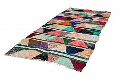 Marokkaanse Berber tapijt Boucherouite 135 x 270 cm