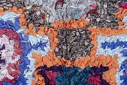 Marokkaanse Berber tapijt Boucherouite 200 x 125 cm