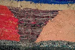 Marokkaanse Berber tapijt Boucherouite 135 x 270 cm