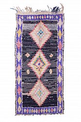 Marokkaanse Berber tapijt Boucherouite 265 x 120 cm