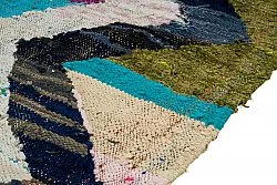 Marokkaanse Berber tapijt Boucherouite 135 x 230 cm