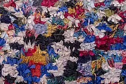 Marokkaanse Berber tapijt Boucherouite 370 x 145 cm