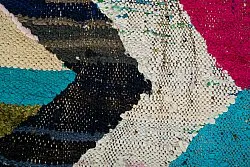 Marokkaanse Berber tapijt Boucherouite 135 x 230 cm