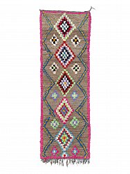 Kelim Marokkaanse Berber tapijt Azilal 250 x 80 cm