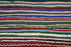 Marokkaanse Berber tapijt Boucherouite 150 x 340 cm