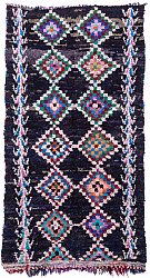 Marokkaanse Berber tapijt Boucherouite 260 x 140 cm