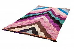 Marokkaanse Berber tapijt Boucherouite 140 x 250 cm