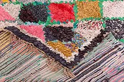 Marokkaanse Berber tapijt Boucherouite 230 x 145 cm