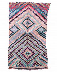 Marokkaanse Berber tapijt Boucherouite 240 x 140 cm