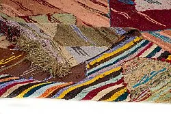 Marokkaanse Berber tapijt Boucherouite 160 x 295 cm