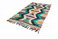 Marokkaanse Berber tapijt Boucherouite 135 x 245 cm