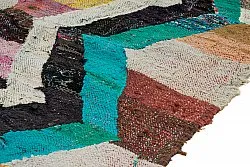 Marokkaanse Berber tapijt Boucherouite 135 x 245 cm