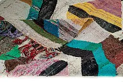 Marokkaanse Berber tapijt Boucherouite 135 x 245 cm