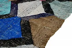 Marokkaanse Berber tapijt Boucherouite 135 x 230 cm