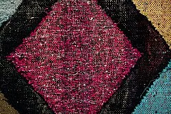 Marokkaanse Berber tapijt Boucherouite 135 x 230 cm