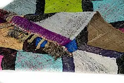 Marokkaanse Berber tapijt Boucherouite 135 x 230 cm