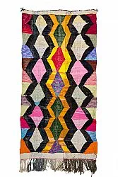 Marokkaanse Berber tapijt Boucherouite 150 x 305 cm