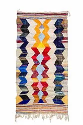 Marokkaanse Berber tapijt Boucherouite 155 x 325 cm