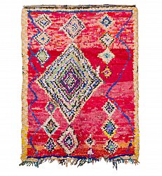Marokkaanse Berber tapijt Boucherouite 195 x 155 cm