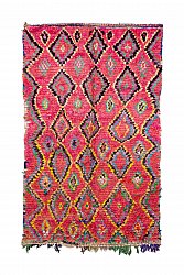 Marokkaanse Berber tapijt Boucherouite 195 x 155 cm