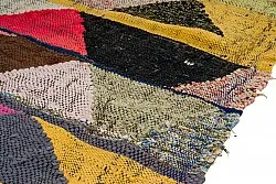 Marokkaanse Berber tapijt Boucherouite 140 x 230 cm