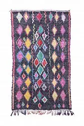 Marokkaanse Berber tapijt Boucherouite 240 x 135 cm
