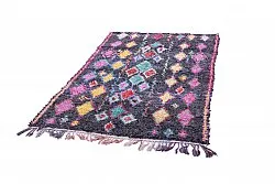 Marokkaanse Berber tapijt Boucherouite 240 x 135 cm