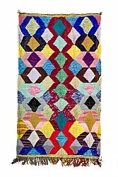 Marokkaanse Berber tapijt Boucherouite 150 x 255 cm