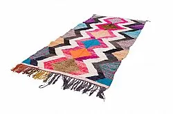 Marokkaanse Berber tapijt Boucherouite 120 x 265 cm