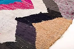 Marokkaanse Berber tapijt Boucherouite 120 x 265 cm