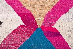 Marokkaanse Berber tapijt Boucherouite 120 x 265 cm