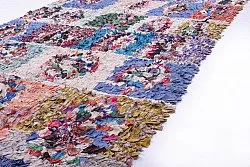 Marokkaanse Berber tapijt Boucherouite 245 x 130 cm